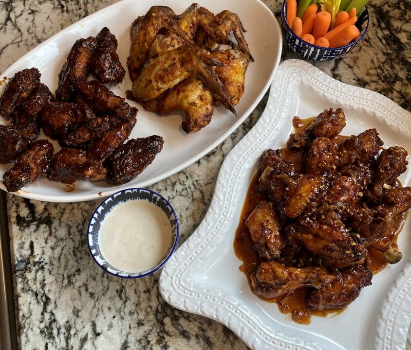 Chicken Wings—A Copycat, Sticky Wing and Baked Wing Walk Into a Bar…