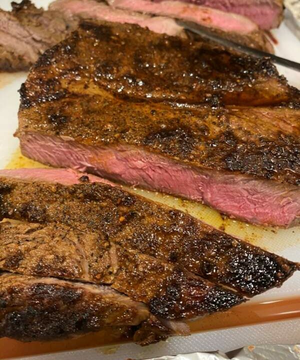 January Coffee Obsession Part 4: 30-Minute Cast Iron Oven Finished Steakhouse Sirloin with Optional Coffee Rub