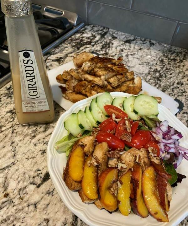 Weeknight Recipe Rescue—Grilled Peach and Chicken Salad